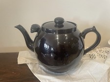 Catering Very Large Brown Ceramic Teapot Party 3 litre capacity