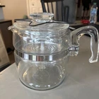Vintage  Pyrex Flameware 7756-B Glass Percolator 6 Cup Coffee Pot COMPLETE!