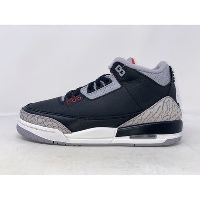 Size 7 - Air Jordan 3 Retro OG 2024 Black Cement for sale online