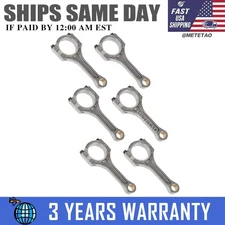 6* Connecting Rods for Hyundai Santa Fe Kia Sedona Sorento 3.3L 3.5L 2014-2019