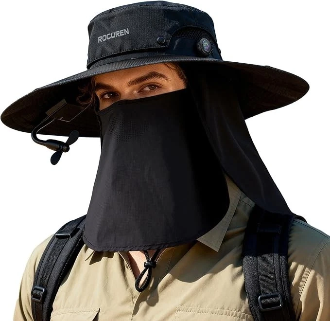 Solar Powered Fan Hat, UPF 50+ Wide Brim Sun Hat, Dual USB-A/USB-C Ports, Fis...
Opens in a new wind