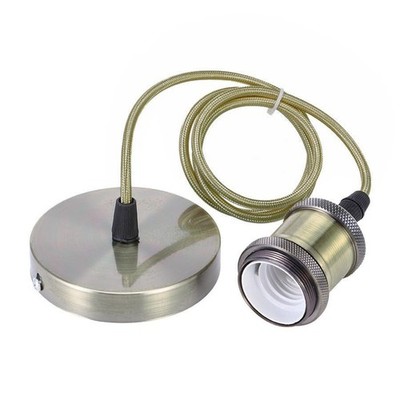 Pendant Light Kit Edison Retro E26 Industrial Mini Pendant Light Cord Kit 39....
