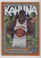 2023-24 Bowman U Chrome The Big Kahuna Orange Refractor 15/25 Omaha Biliew 14sd