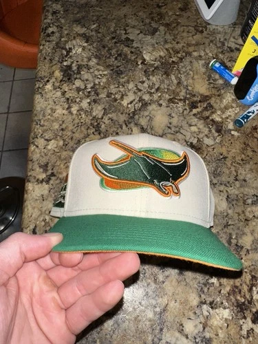 Tampa Bay Rays New Era 59fifty Fitted Hat Size 7 1/2  Tropicana
