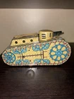 VTG Marx 1930s Tin Litho US Army Tank Wind-Up War Era WW1 No Key