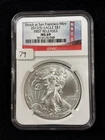 2012(S) Silver Eagle NGC MS69 First Releases