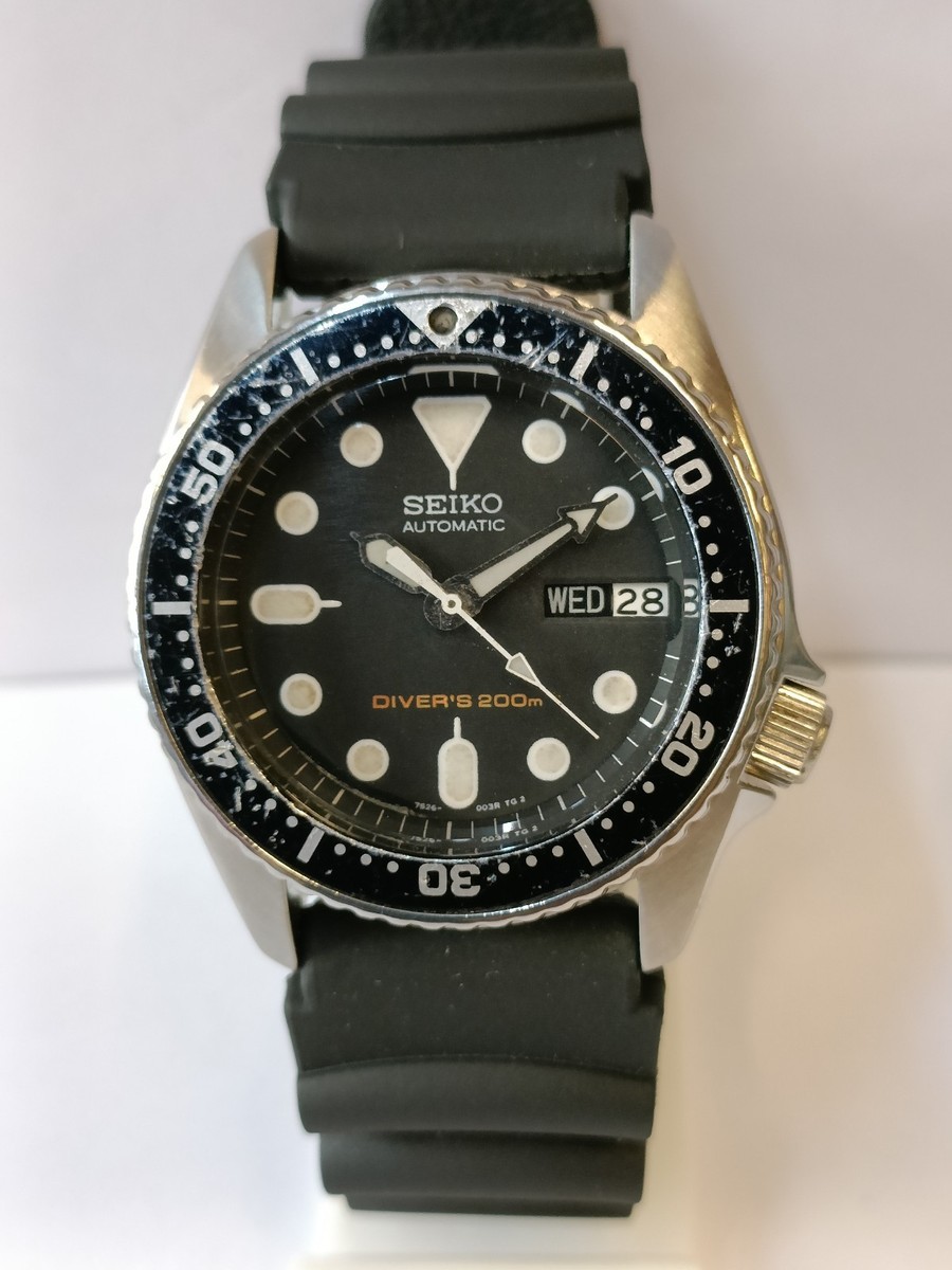 7SECONDS ヴィンテージ VINTAGE SEIKO DIVER'S AUTOMATIC 7S26-0030 JAPAN MEN'S WORKING
