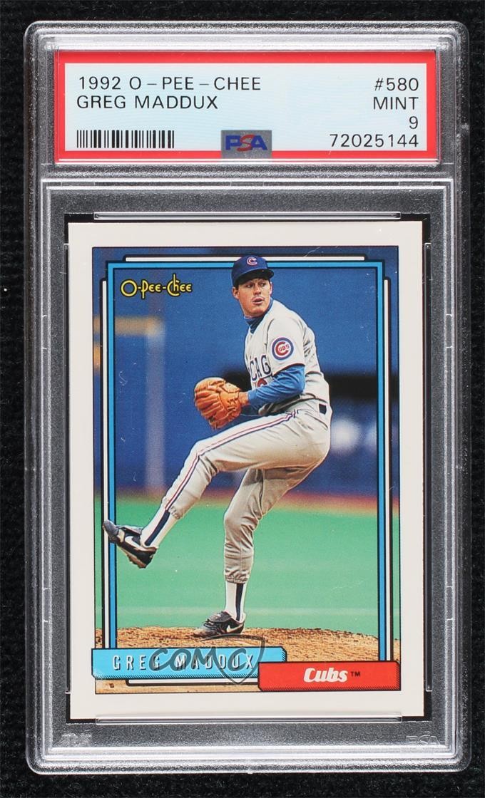 Upper Deck Greg Maddux front