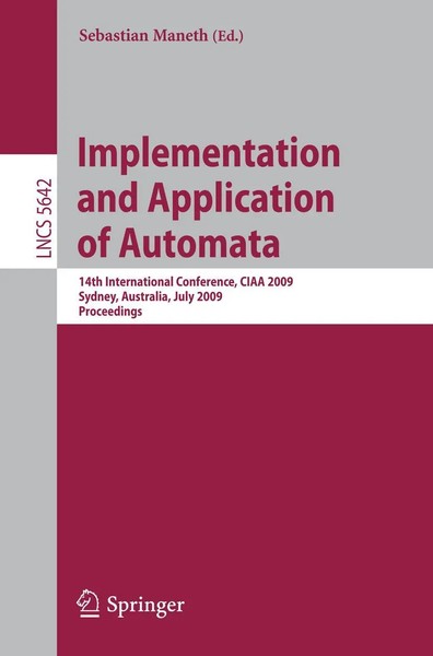 Sebastian Maneth | Implementation And Application Of Automata | Taschenbuch | Xi-image