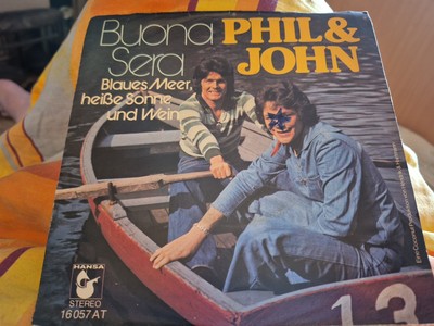 PHIL & JOHN  -- Buona Sera (Vinylsingle)