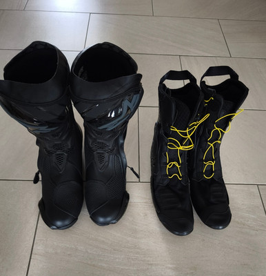 Alpinestars Supertech R Motorradstiefel   Black/Black   Gr. EU 44   NEU/ungetr.