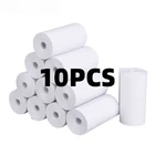 10 Rolls Kids Instant Camera Refill Print Paper Film Coreless Thermal Print 57mm