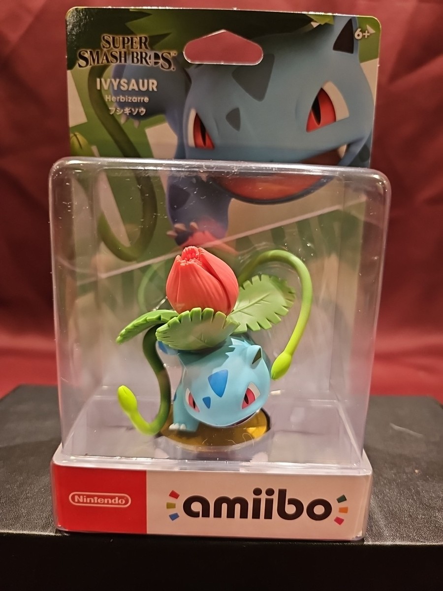 Nintendo amiibo Super Smash Bros. - Ivysaur Character Figure New