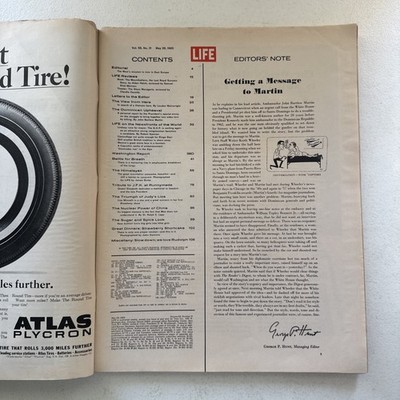 Life Magazine May 28, 1965 Volume 58 No. 21 | eBay Life Magazine May 28, 1965 Volume 58 No. 21 | eBay