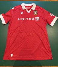 Wrexham AFC 2023-24 Macron Home Shirt Football Jersey Soccer Kit Size XL