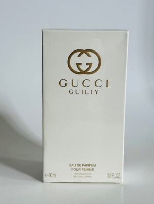 GUCCI GUILTY WOMEN POUR FEMME EAU DE PARFUM 3.0Oz (90ml) |  (SEALED/NEW IN BOX)