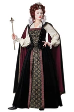Brand New Elizabethan Queen Renaissance Tudors Adult Costume