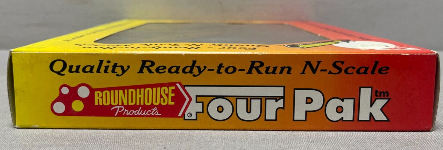 Roundhouse N scale 89478 Pennsylvania PS1 Single Door Box Car 4Pack