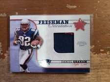DANIEL GRAHAM 2002 LEAF R+S FRESHMAN ORIENTATION ROOKIE RELIC SER# 299/650 #FO29