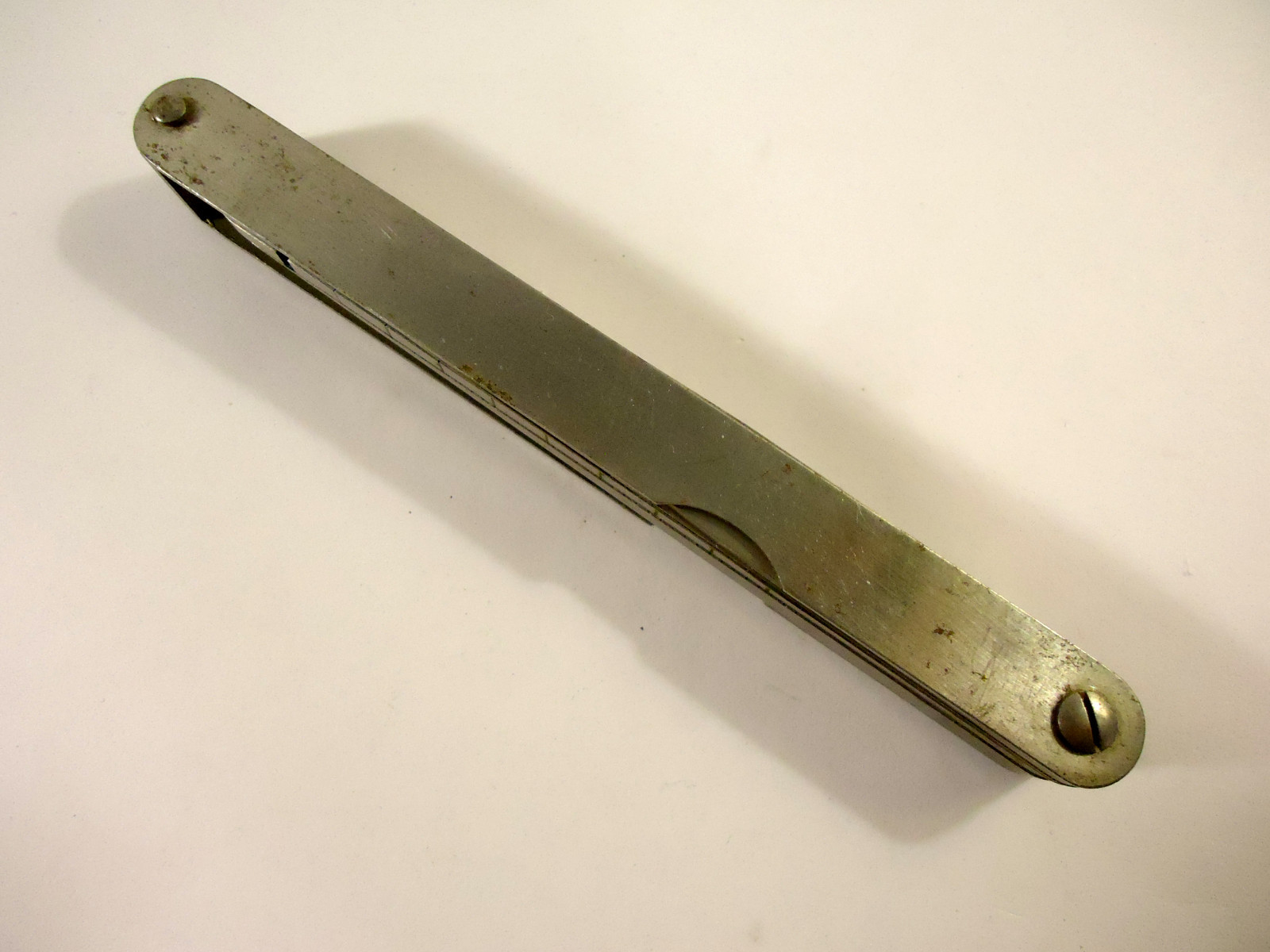 Vintage Starrett Engineers Combo Taper Wire Thickness Gage, Used, USA