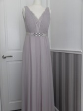 New with Tags - Monsoon Evening / Wedding dress - size 10 - light grey