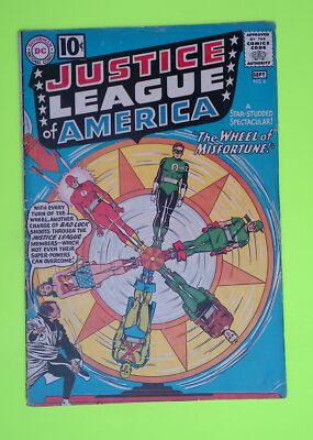 Justice League of America #6 Vol. 1 1961 DC Comics 1st App Mid Grade K16-17