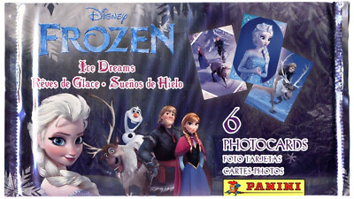 FROZEN ''ICE DREAMS'' (4'' X 6'') Photocard UNOPENED PACK Panini Disney