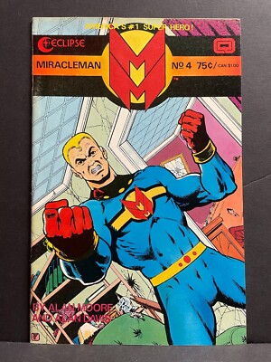 Miracleman #4  NM  1985 High Grade Eclipse Comic Book UNREAD
