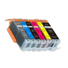 6PK Ink Cartridges plus chip for Canon 270 271 MG7700 MG7720