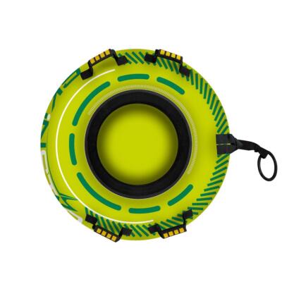 Produktbild von SkinStar Cross Snowtube 70 Cm – Rodelreifen Mit Tarpaulin-Gleitboden, 4 Griffen, UV-Schutz – Für Winter Und Sommer, Bis 120 Kg