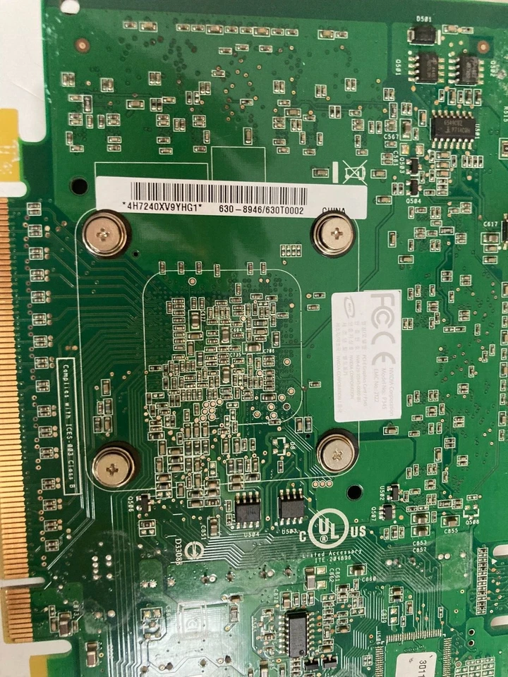 Apple NVIDIA GeForce 7300 GT 630-8946/630T0002 DVI VGA Video Card - Image 2 of 3