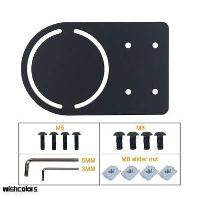 Simplayer 8mm SIM Racing Mount Shifter Mounting Plate for Fanatec ClubSport WIS