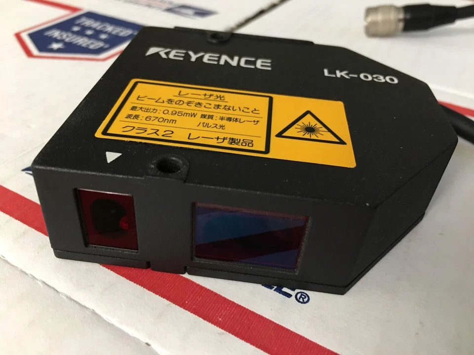 KEYENCE LK-030 LASER DISPLACEMENT SENSOR HEAD, 30 MM, WARRANTY - Image 3 of 4