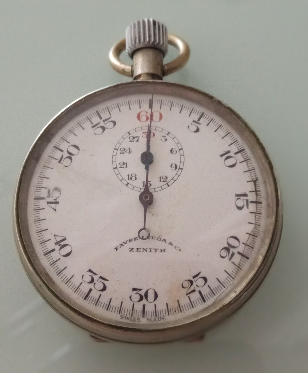 Old Zenith Stop Watch in Work Condition | eBay