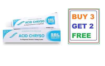 SBL ACID CHRYSO OINTMENT 25G X 1 Tube FREE SHIP Buy 3 Get 2 Free