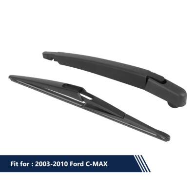 Car Rear Windshield Wiper Blade Arm Set for Ford C-MAX 2003-2010 12 Inch 305mm