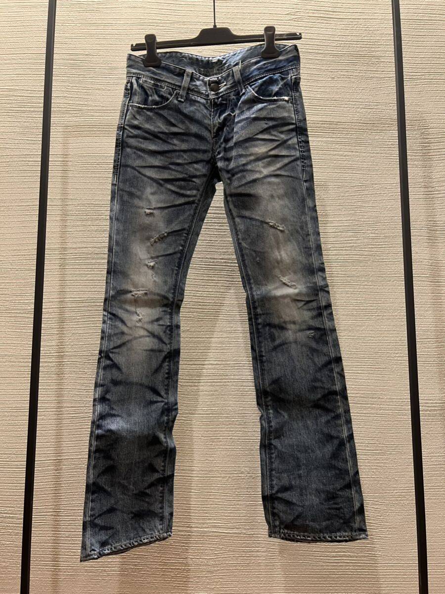 00s archive L G 紛らわしく B BR＋L flare denim デニム 売買された 