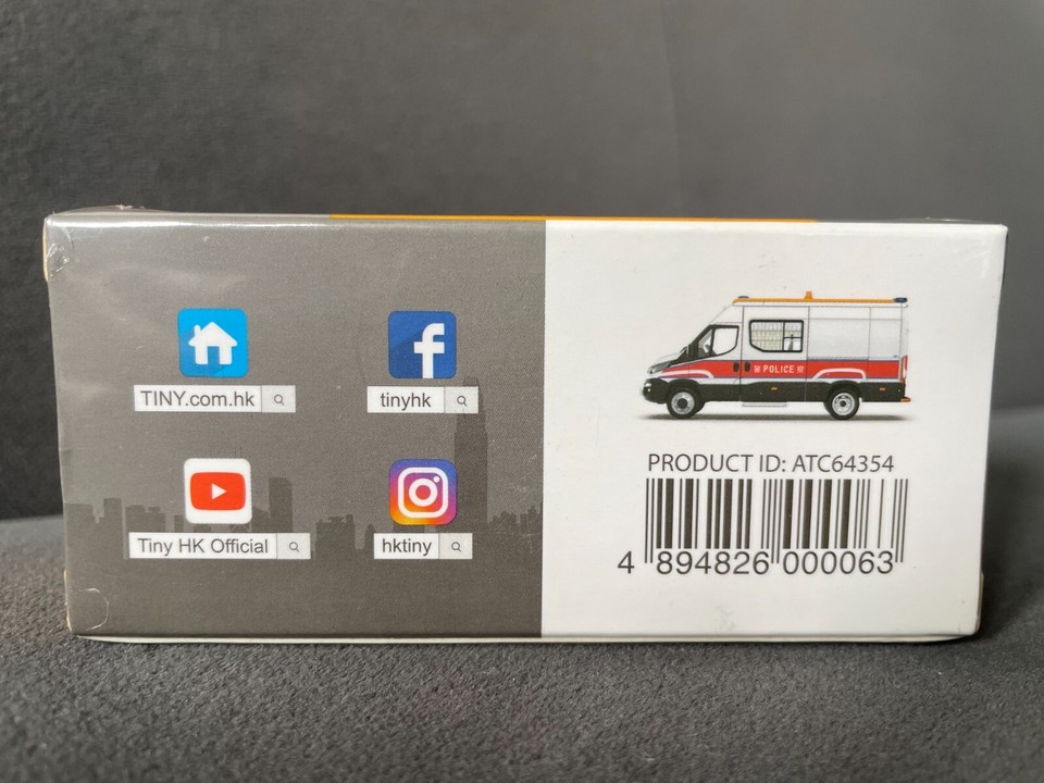 Tiny City 96 176 IVECO Daily (AM7887) Hong Kong Police (TSD) eBay