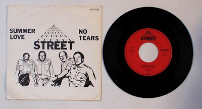 Street Summer Love / No Tears GER 7inch Vinyl Single Rare Private Release 80s