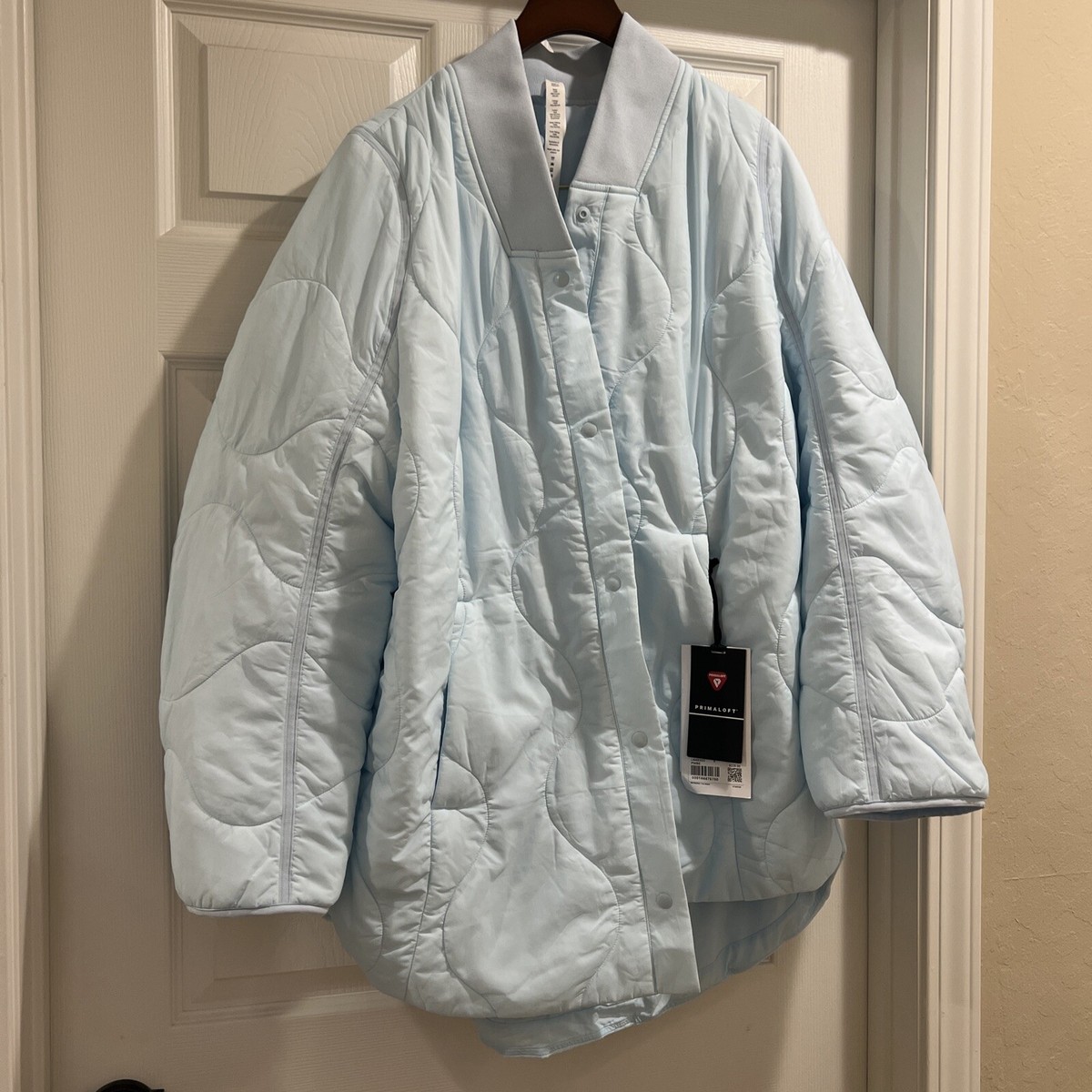 NWT Lululemon Quilted Light Insulation Jacket Powder Blue Size : 8 