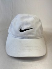 Childrens Nike Baseball Cap Strapback Hat White Casual Active Wear Adjustable