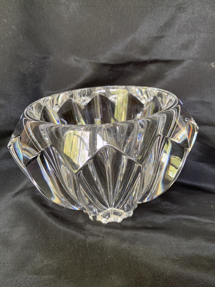 Vintage Orrefors Crystal Zodiac Bowl Clear Crystal 4.5