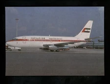 Aviation Airplane Airline postcard J. Soares #119 Boeing 737 2W8 Arab Emirates 