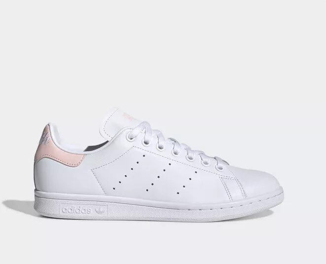 Women Adidas Smith Athletic/Casual Sneakers White/Ice Pink EE5865 | eBay