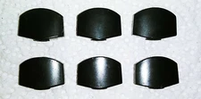 Guitar BLACK TUNER KNOBS Tuning Machine Buttons 6-Inline 3+3 Gotoh Grover *NEW**