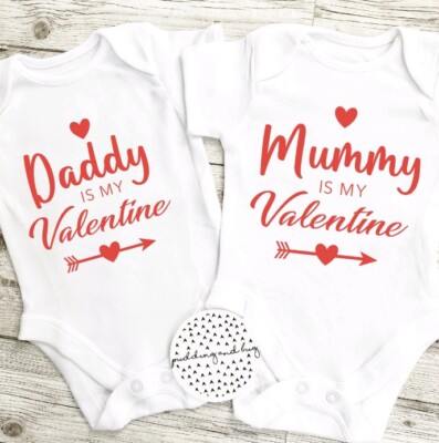 Mein erster Valentinstag Mama Papa ist mein Valentinstag 