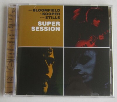 Mike Bloomfield Al Kooper Stephen Stills   Super Session CD USED Bonus