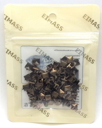 100 x Grade A Pyramid, Spike Cone Studs, EIMASS® 2188 Claw Studs Rivet, Craft - Picture 9 of 60