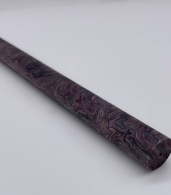 SANGRIA CRAZYFIBER 18mm x 12'' ROD FOR PENS, BEADS, JEWELRY, POOL CUES