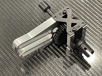 ARRMA LIMITLESS用アルミセンターデフ&モーターマウント2セット Arrma Limitless V2 Aluminum Motor Mount 1/8 Motors TP 4070/Castle
